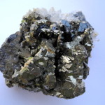 Pyrite, sfalerite, quartz